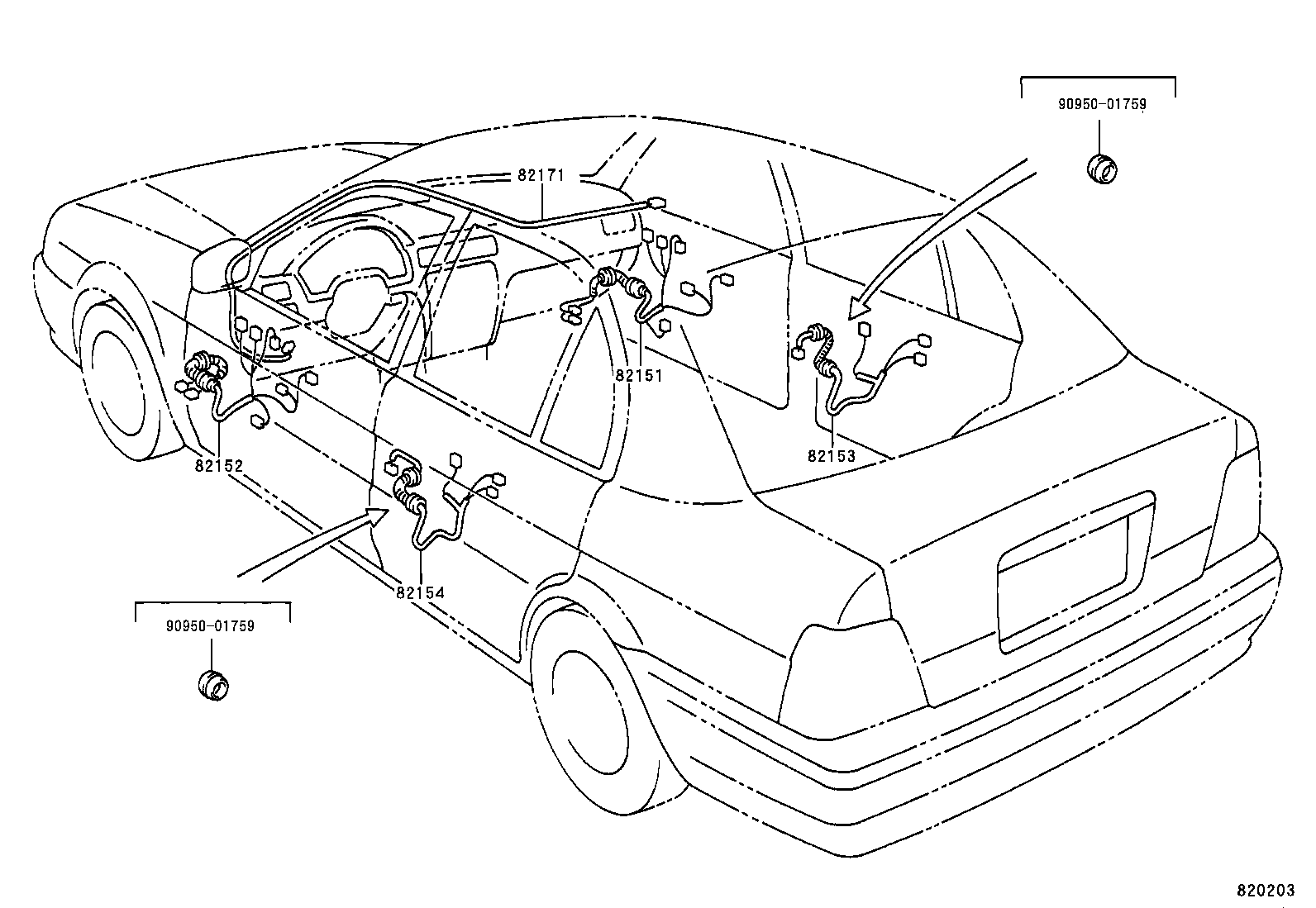  TERCEL |  WIRING CLAMP