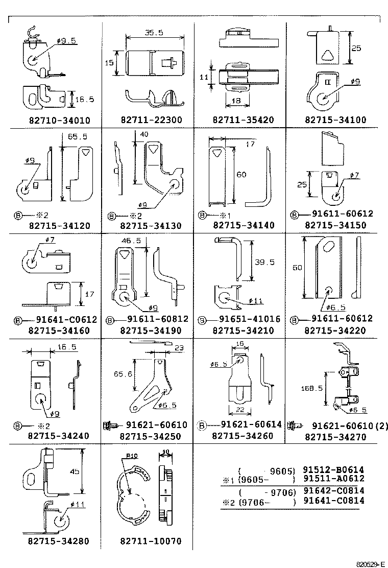  TACOMA |  WIRING CLAMP