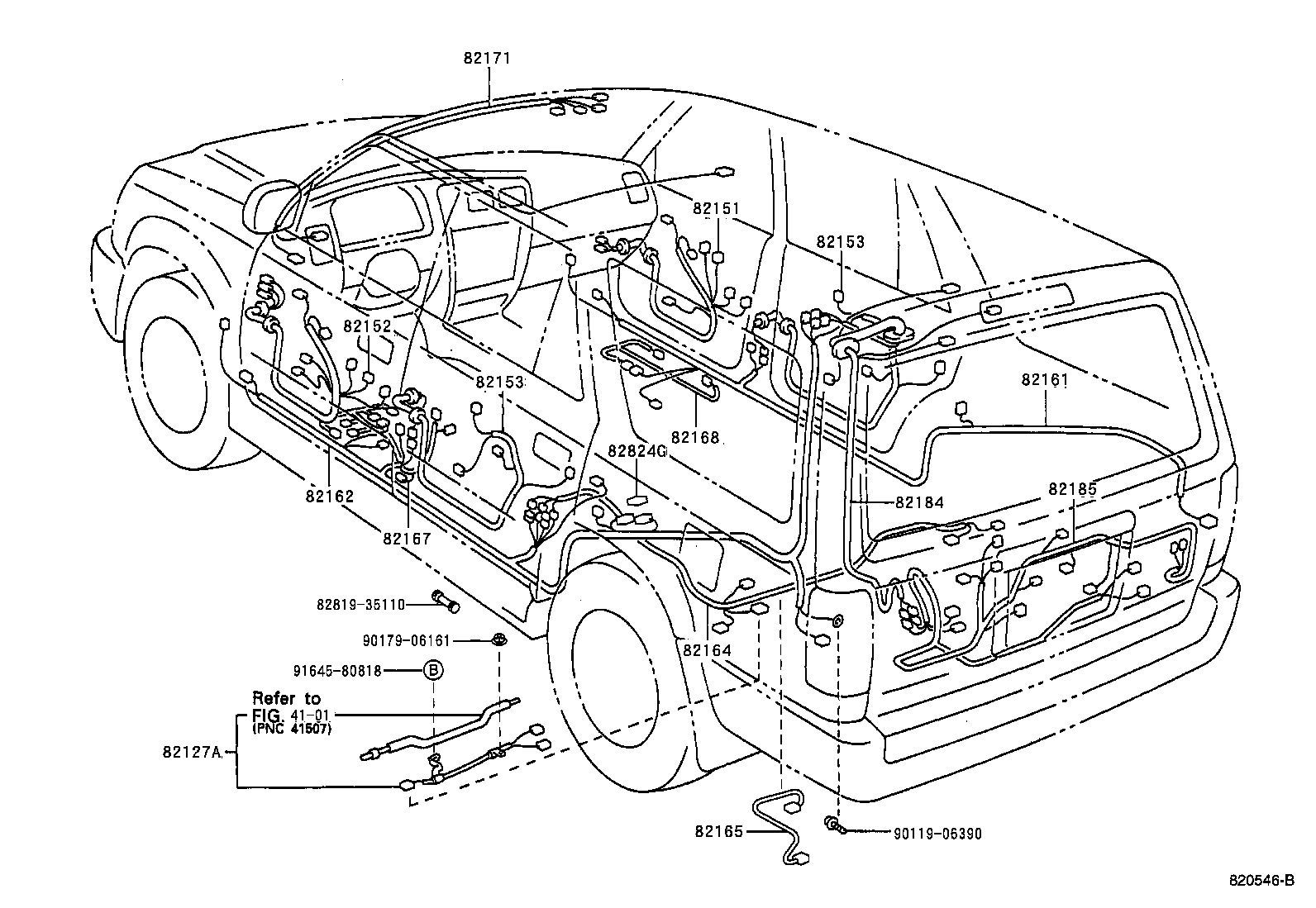  4RUNNER |  WIRING CLAMP