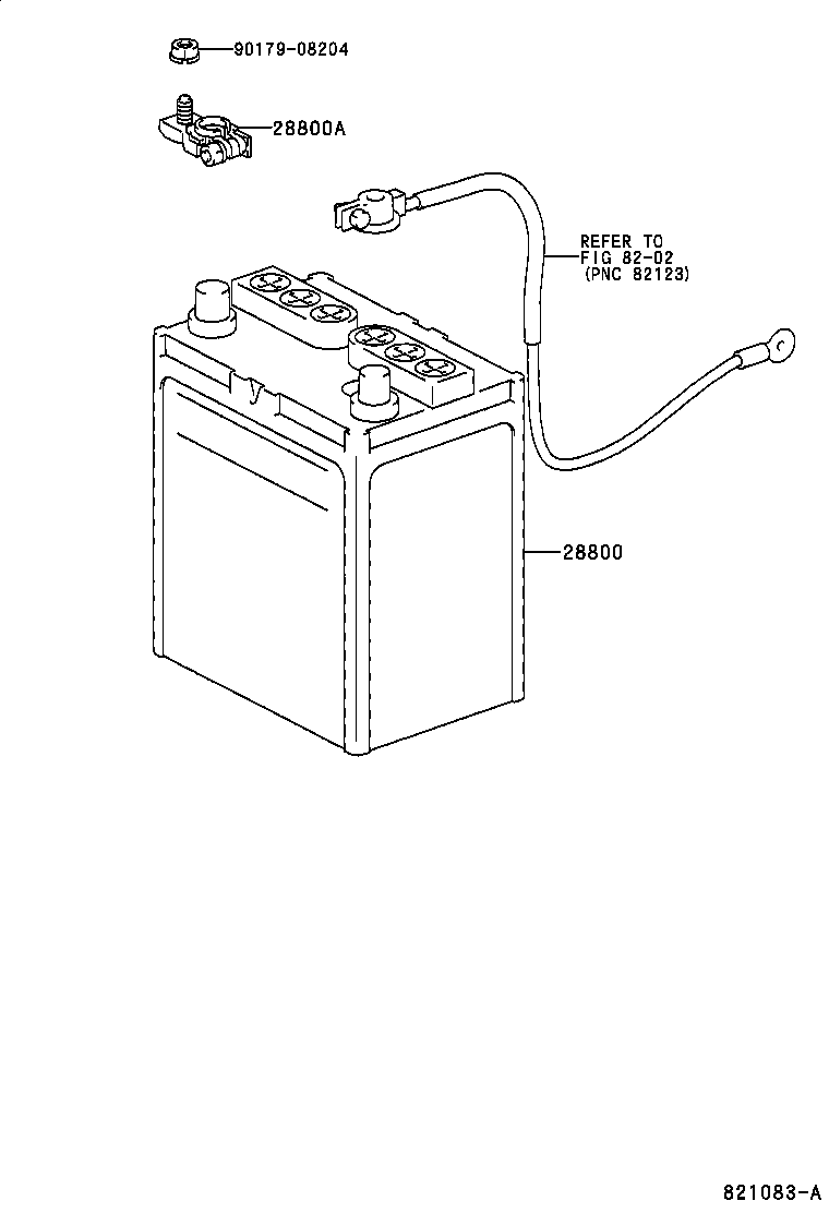  RAV4 EV |  BATTERY BATTERY CABLE
