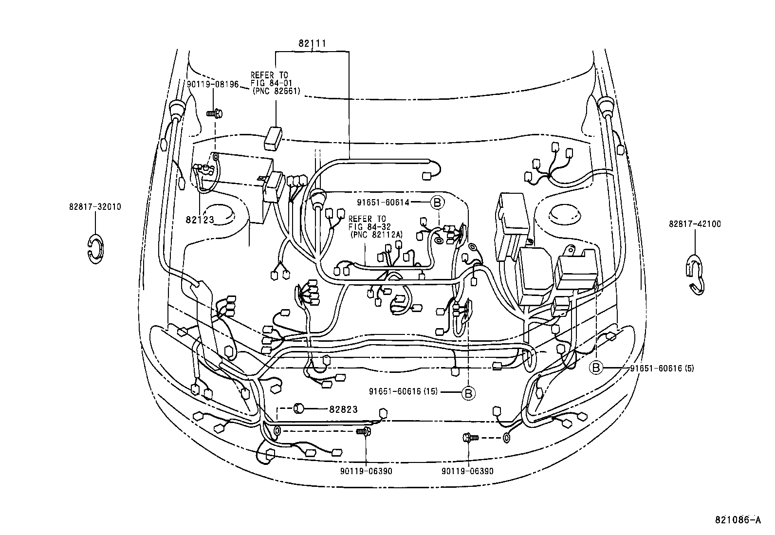  RAV4 EV |  WIRING CLAMP