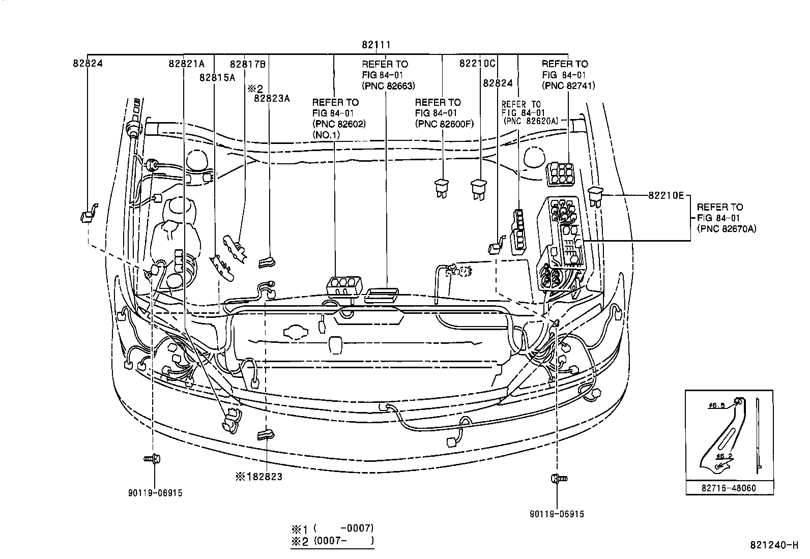  RX300 |  WIRING CLAMP