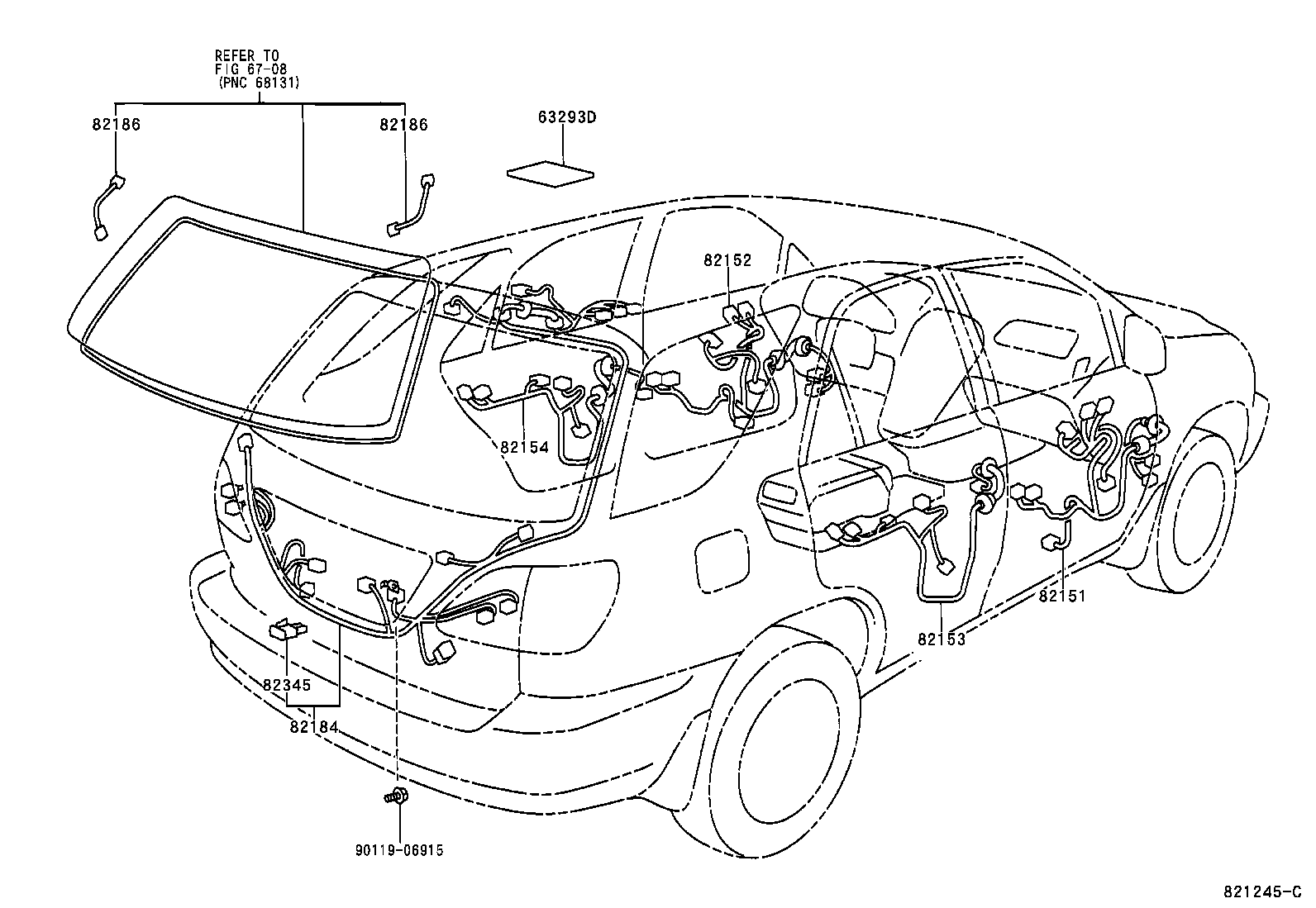  RX300 |  WIRING CLAMP