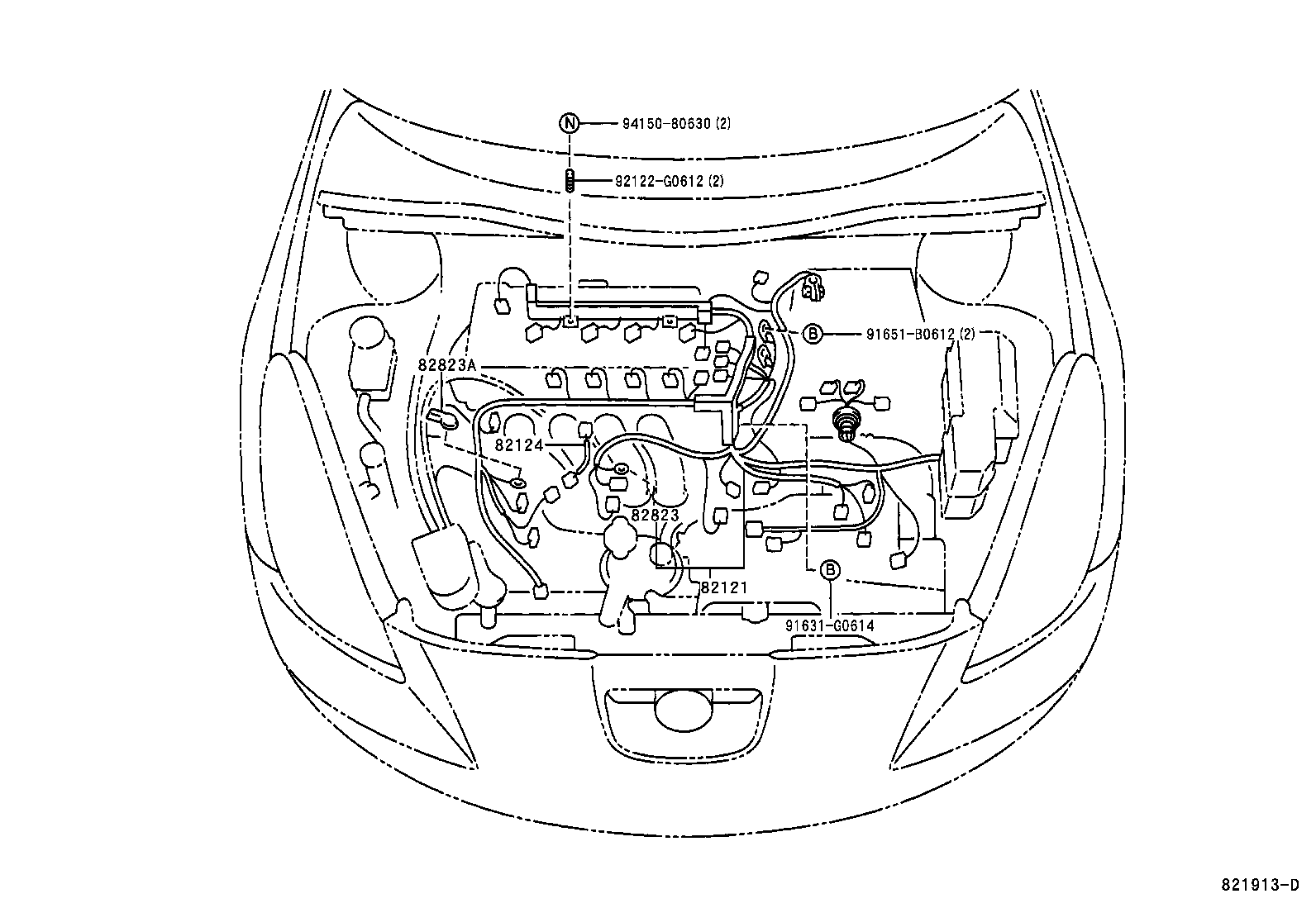  CELICA |  WIRING CLAMP