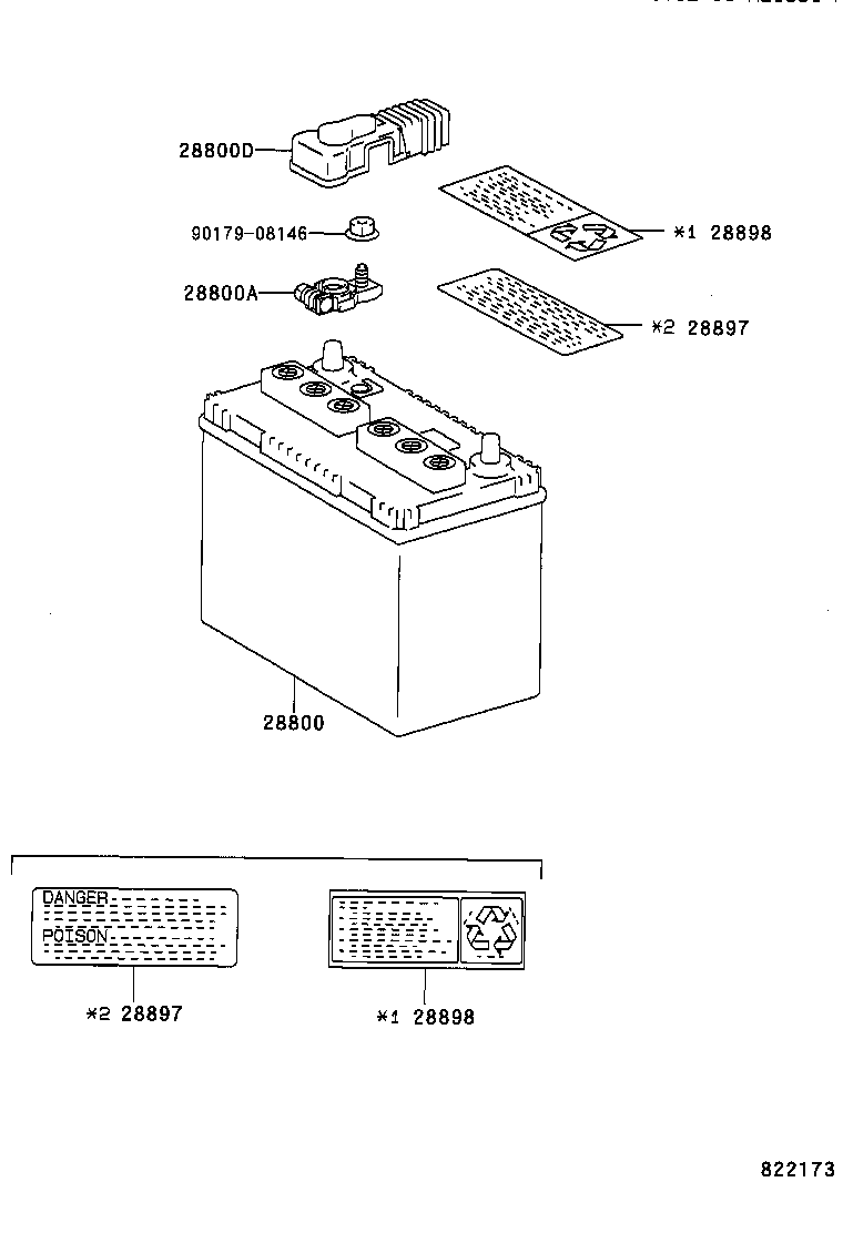  4RUNNER |  BATTERY BATTERY CABLE