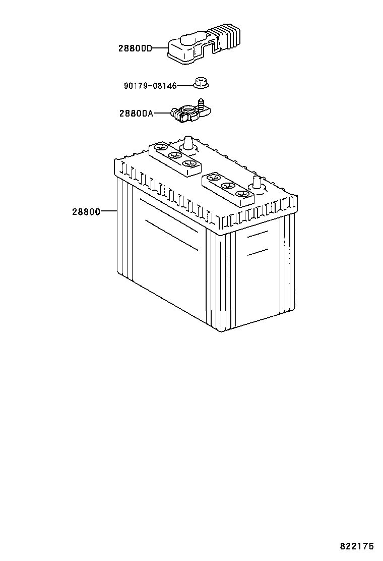  TACOMA |  BATTERY BATTERY CABLE