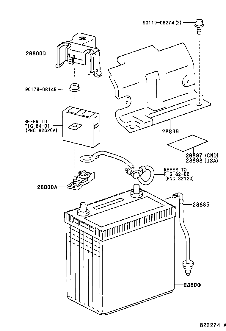  PRIUS |  BATTERY BATTERY CABLE