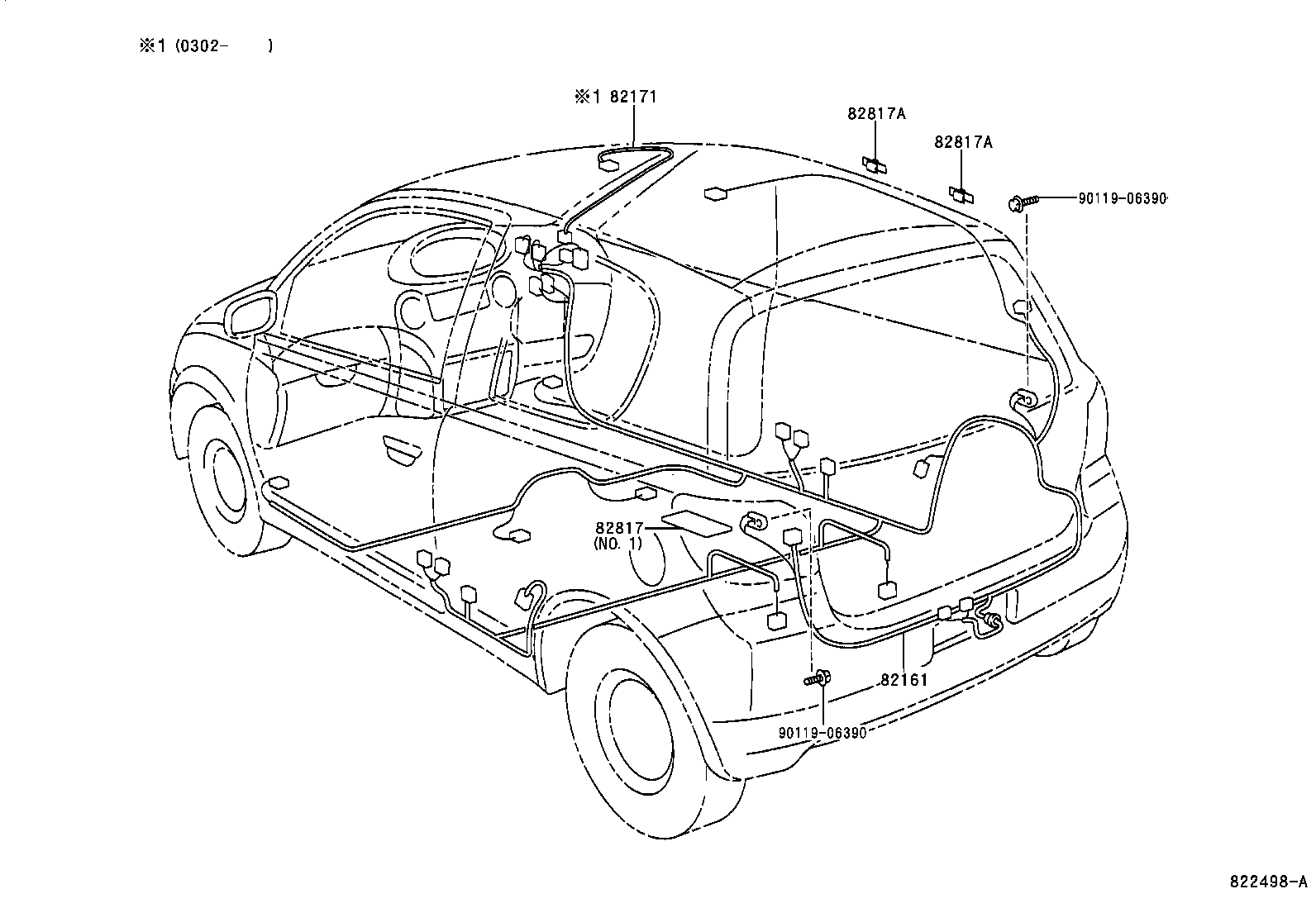  YARIS FRP |  WIRING CLAMP