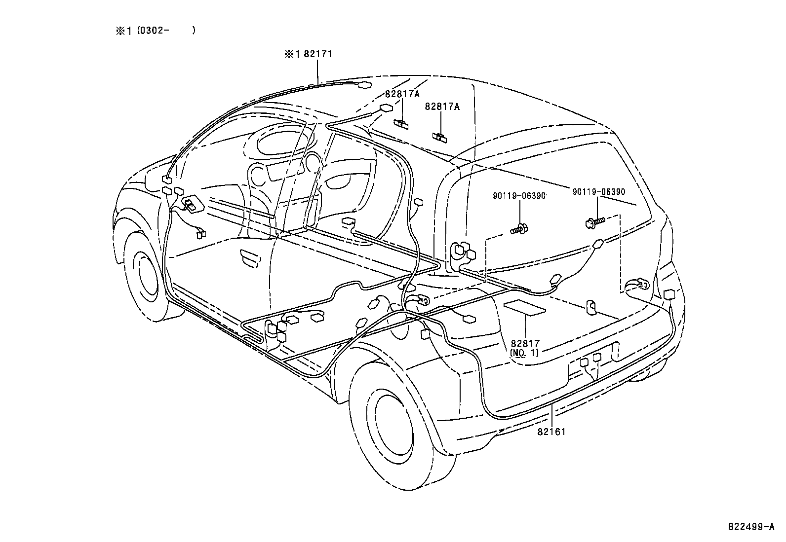  YARIS FRP |  WIRING CLAMP