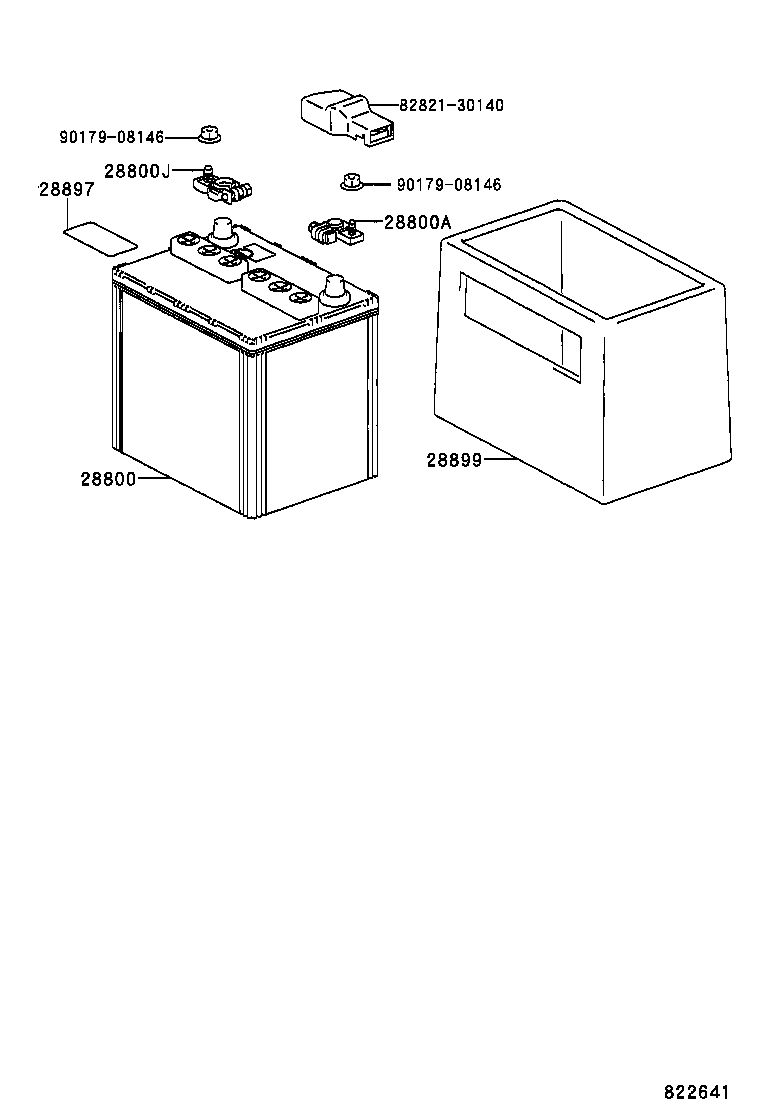  IS300 |  BATTERY BATTERY CABLE