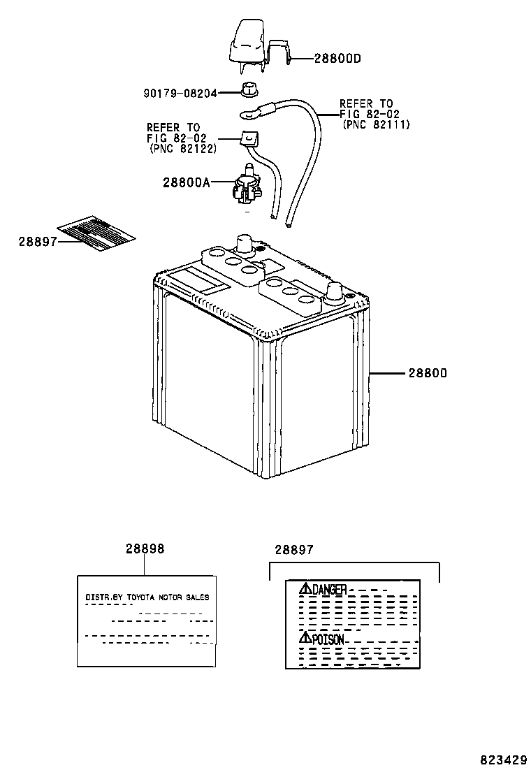  RX330 350 JPP |  BATTERY BATTERY CABLE