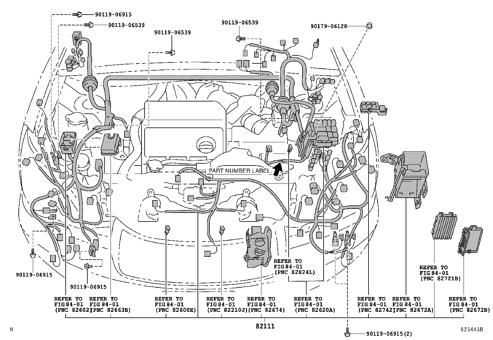  RX330 350 JPP |  WIRING CLAMP