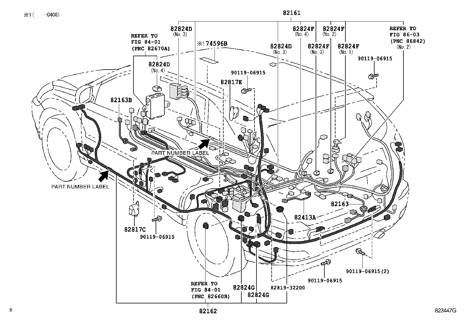  RX330 350 JPP |  WIRING CLAMP