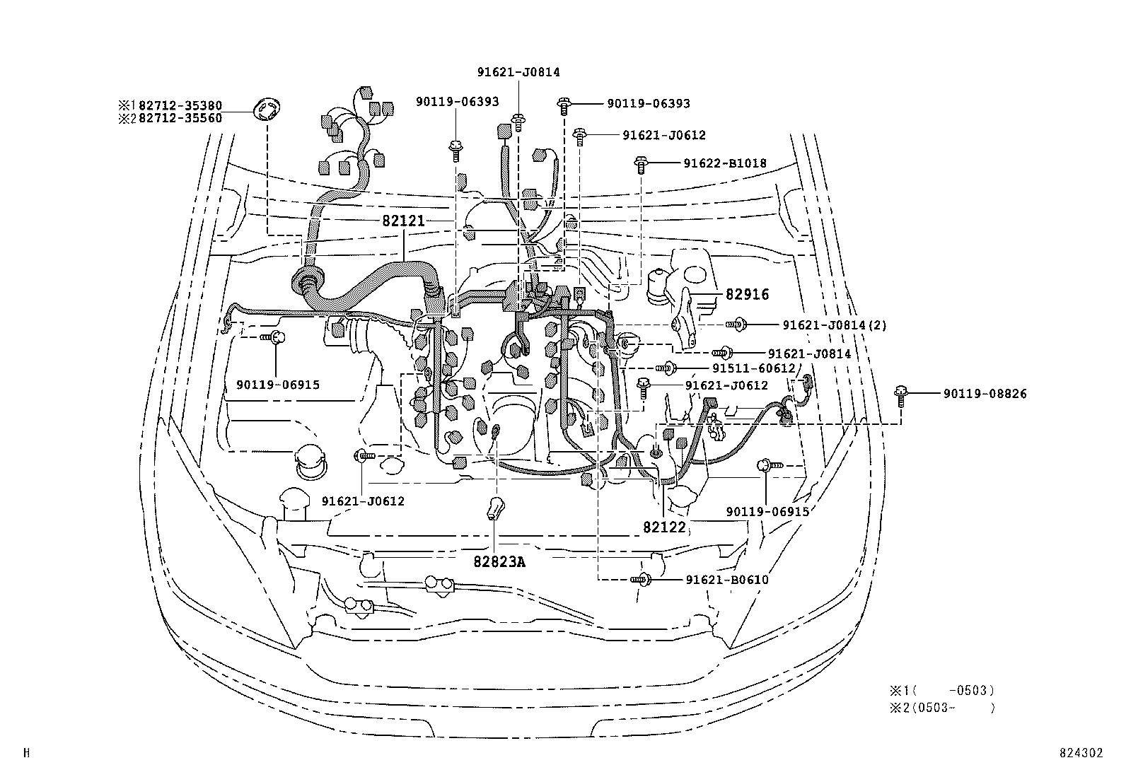  GX470 |  WIRING CLAMP