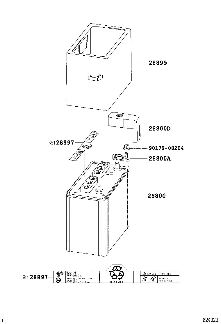  RX400H |  BATTERY BATTERY CABLE