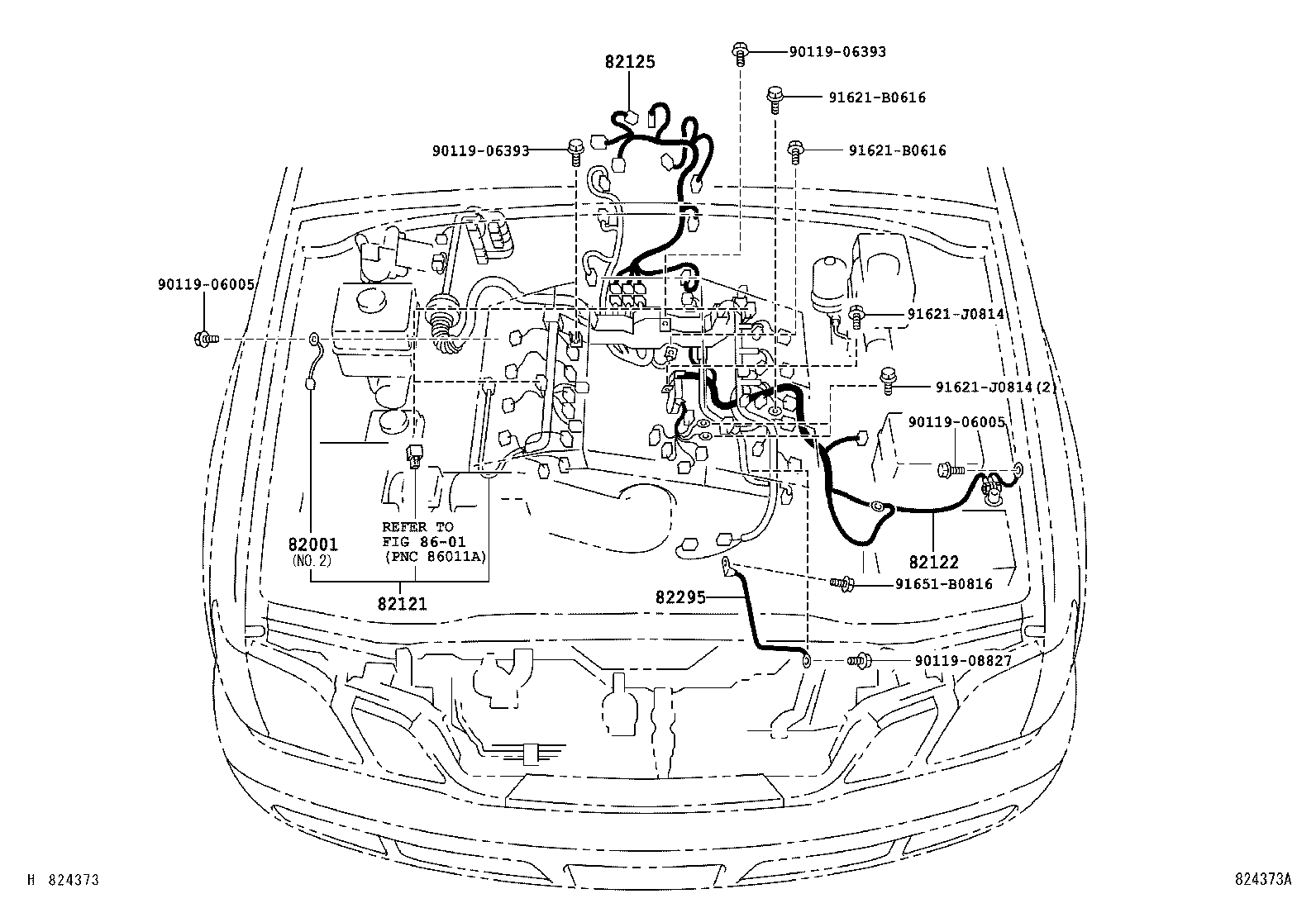  LX470 |  WIRING CLAMP