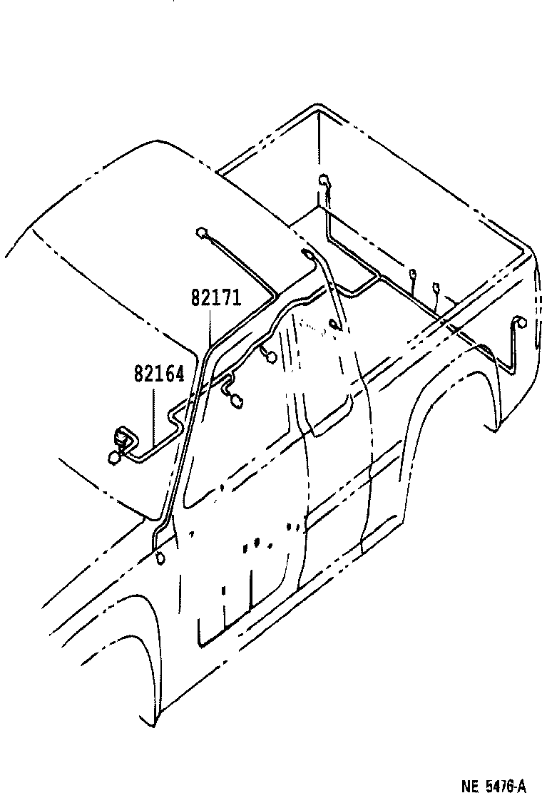  4 RUNNER TRUCK |  WIRING CLAMP