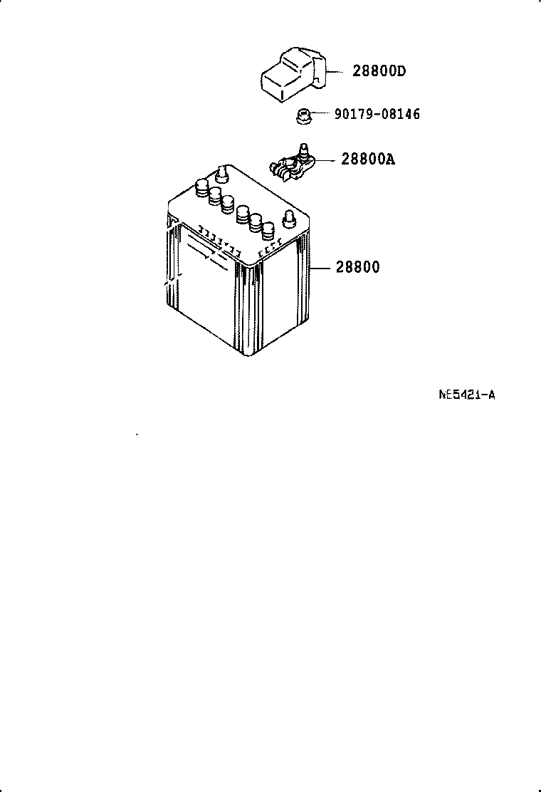  4 RUNNER TRUCK |  BATTERY BATTERY CABLE