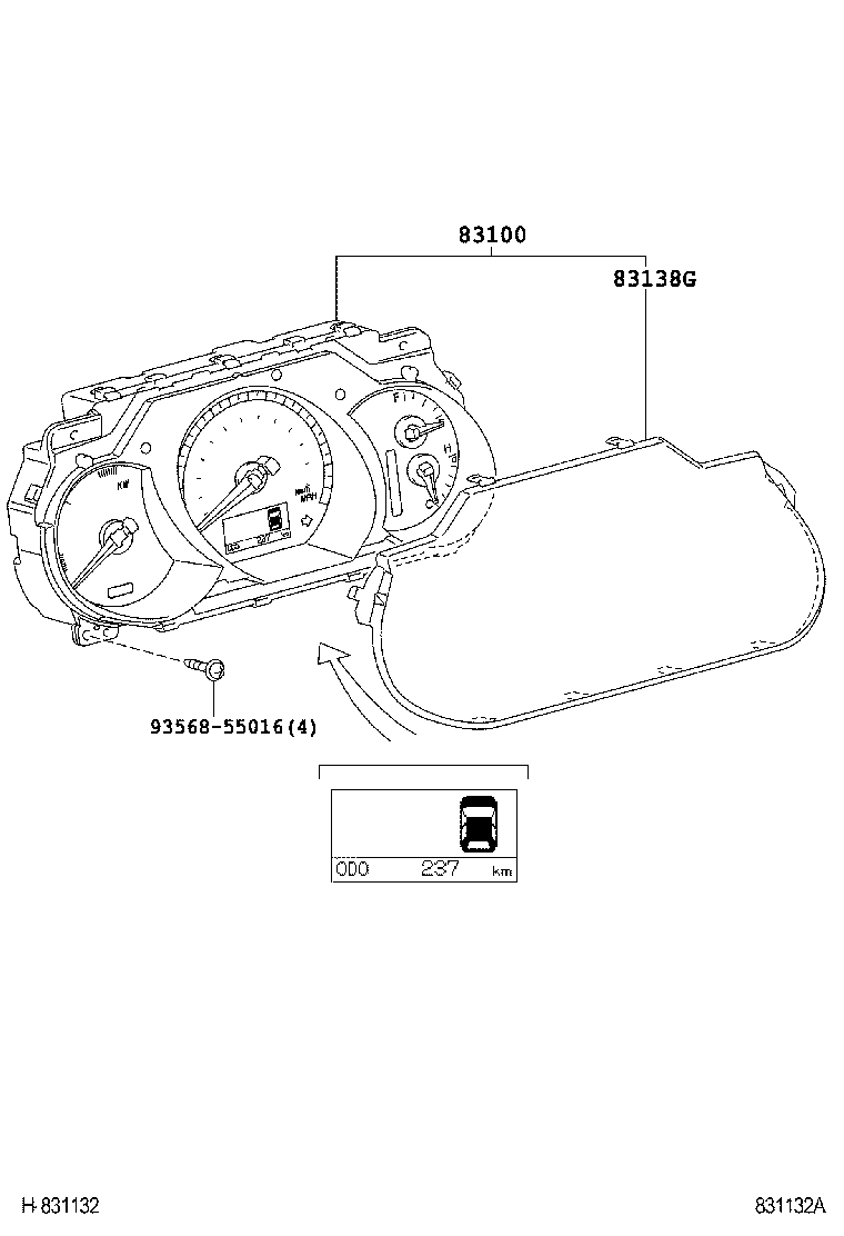  RX400H |  METER