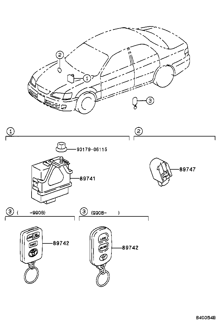  CAMRY NAP |  WIRELESS DOOR LOCK