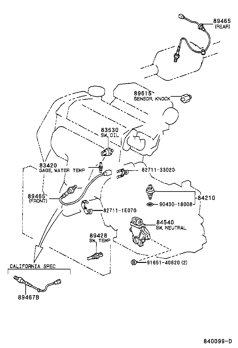  CAMRY NAP |  SWITCH RELAY COMPUTER
