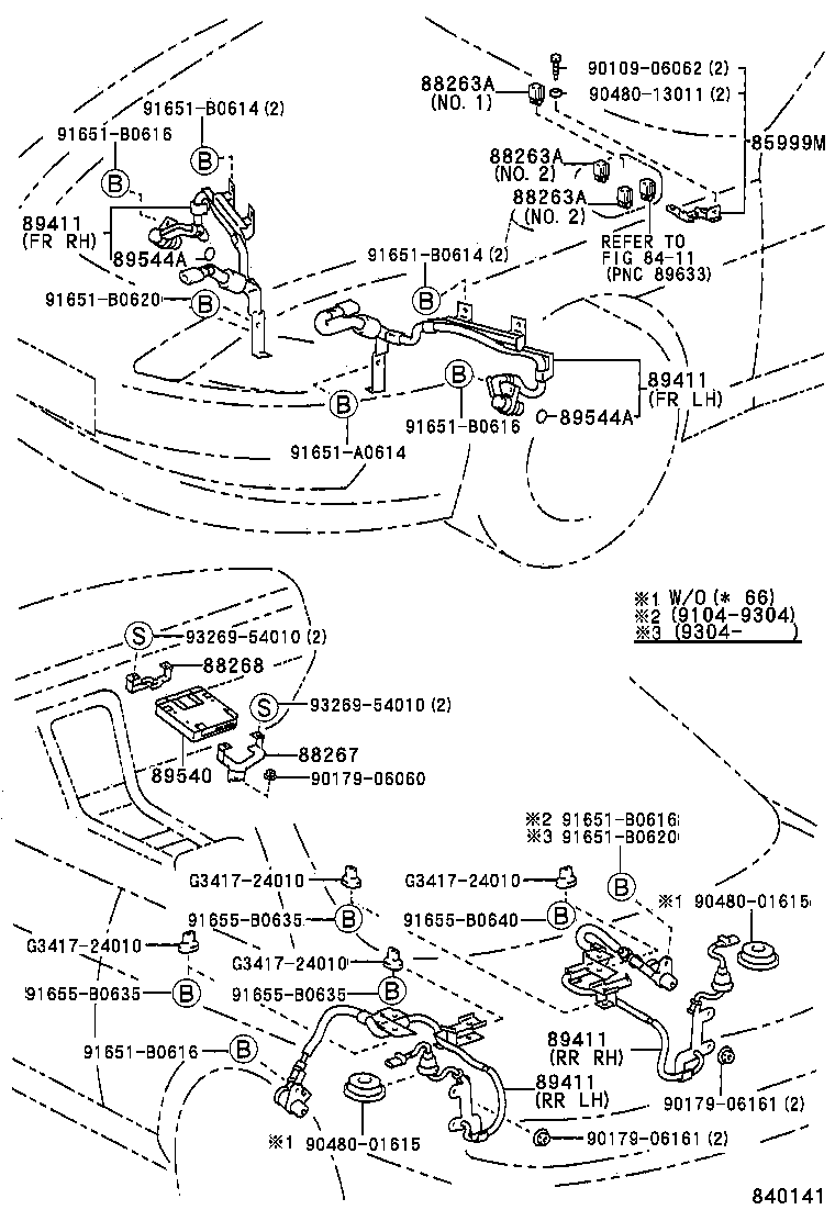  SC300 400 |  ABS VSC