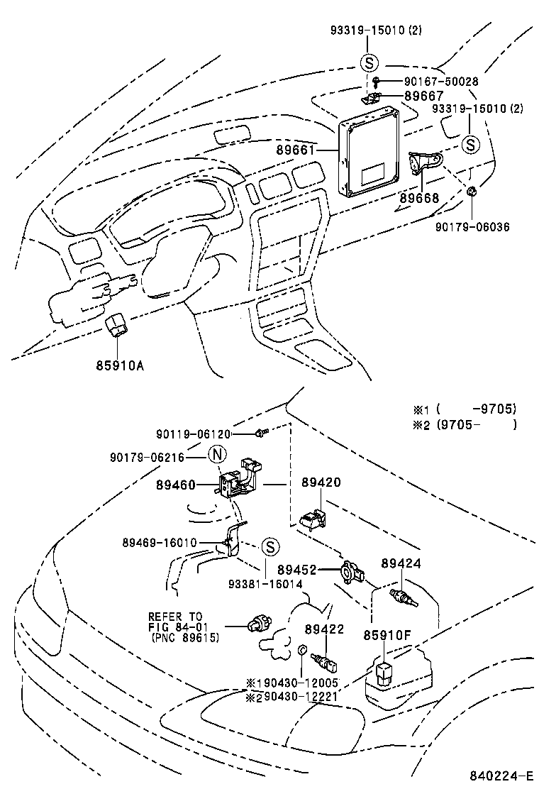  PASEO |  ELECTRONIC FUEL INJECTION SYSTEM