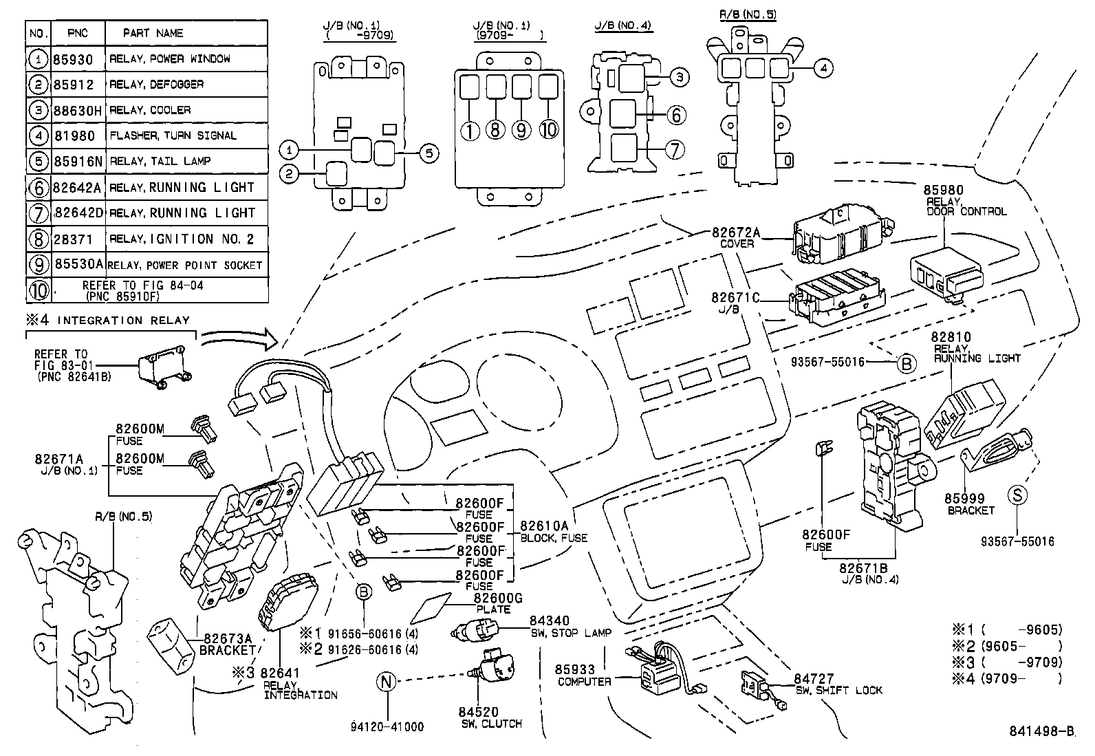  RAV4 |  SWITCH RELAY COMPUTER