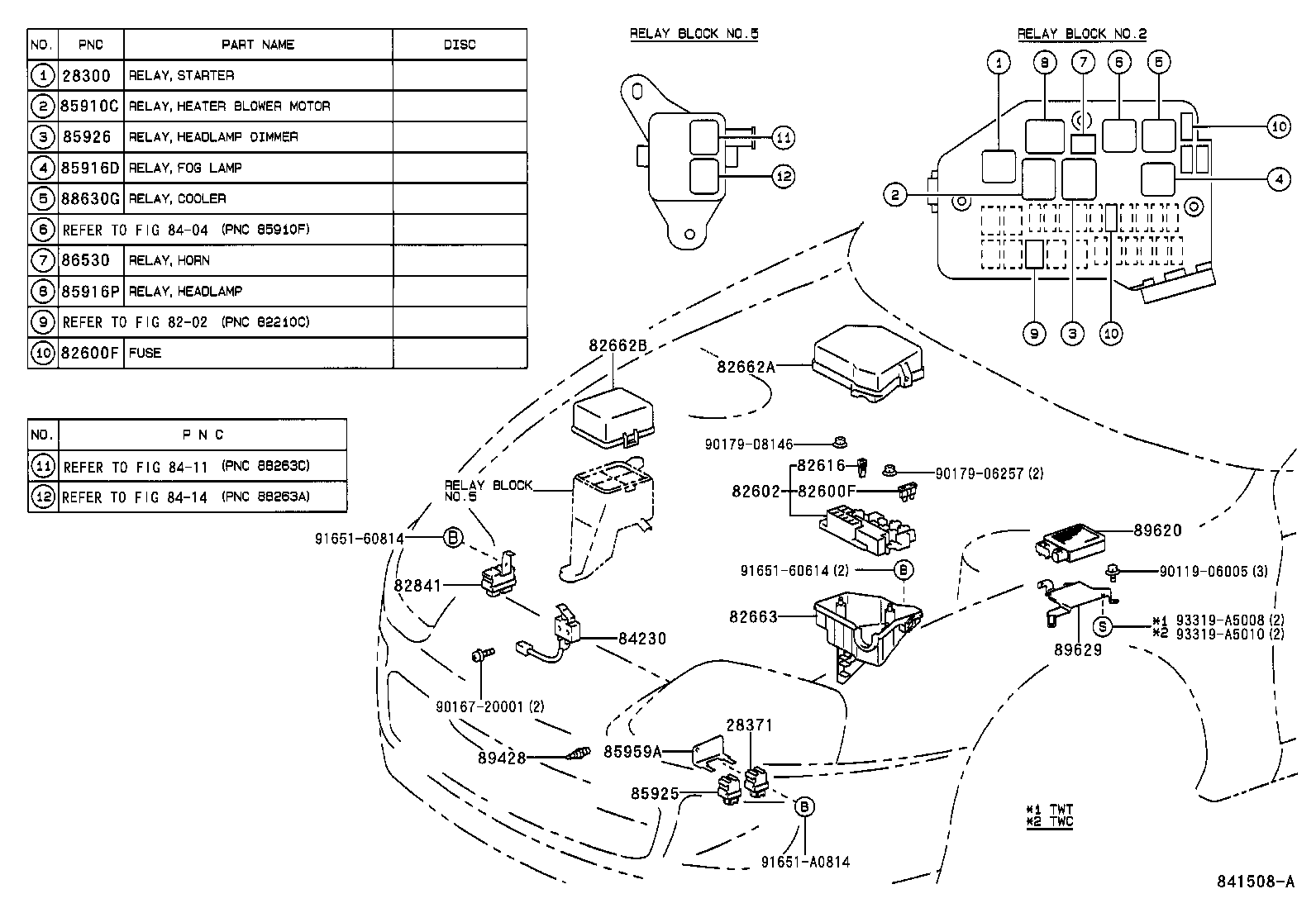  SUPRA |  SWITCH RELAY COMPUTER