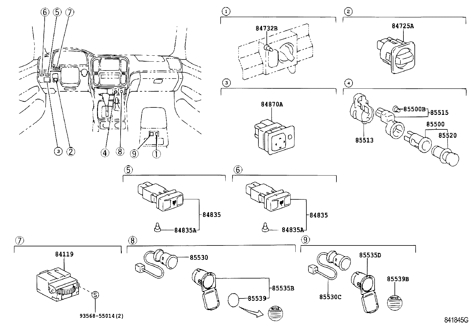  LAND CRUISER 100 |  SWITCH RELAY COMPUTER