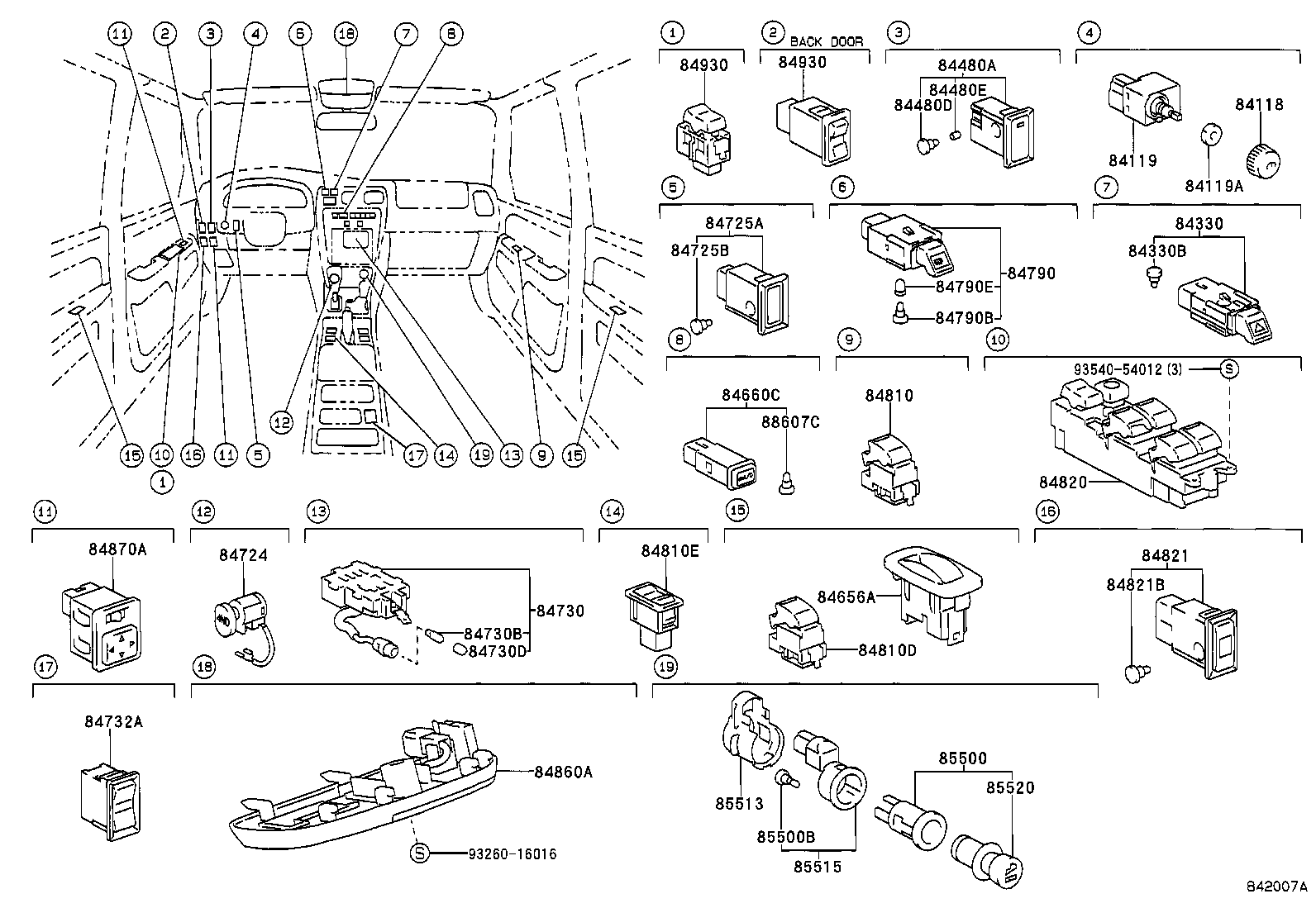  4RUNNER |  SWITCH RELAY COMPUTER