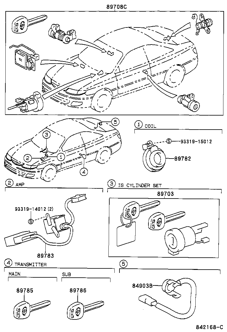  SOLARA |  ANTI THEFT DEVICE