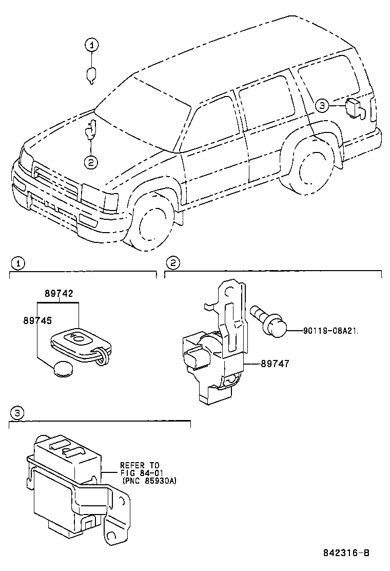  4RUNNER |  WIRELESS DOOR LOCK