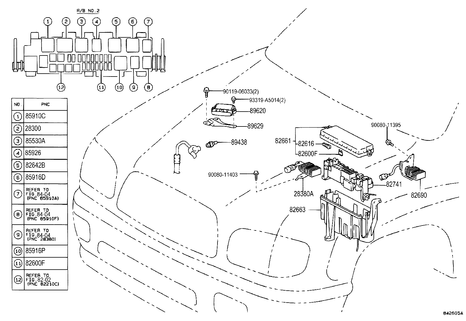  TUNDRA |  SWITCH RELAY COMPUTER