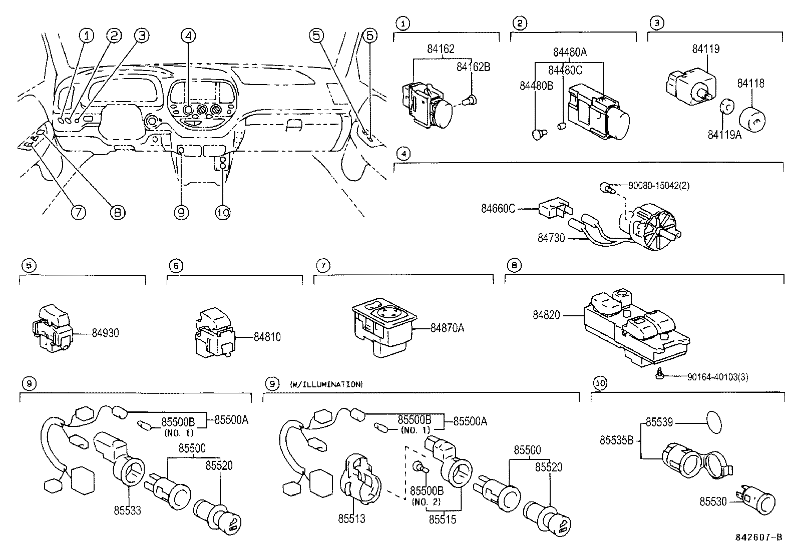  TUNDRA |  SWITCH RELAY COMPUTER