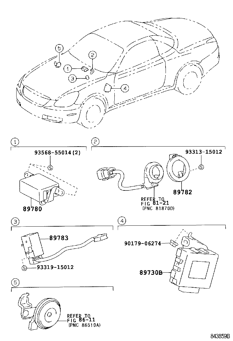  SC430 |  ANTI THEFT DEVICE