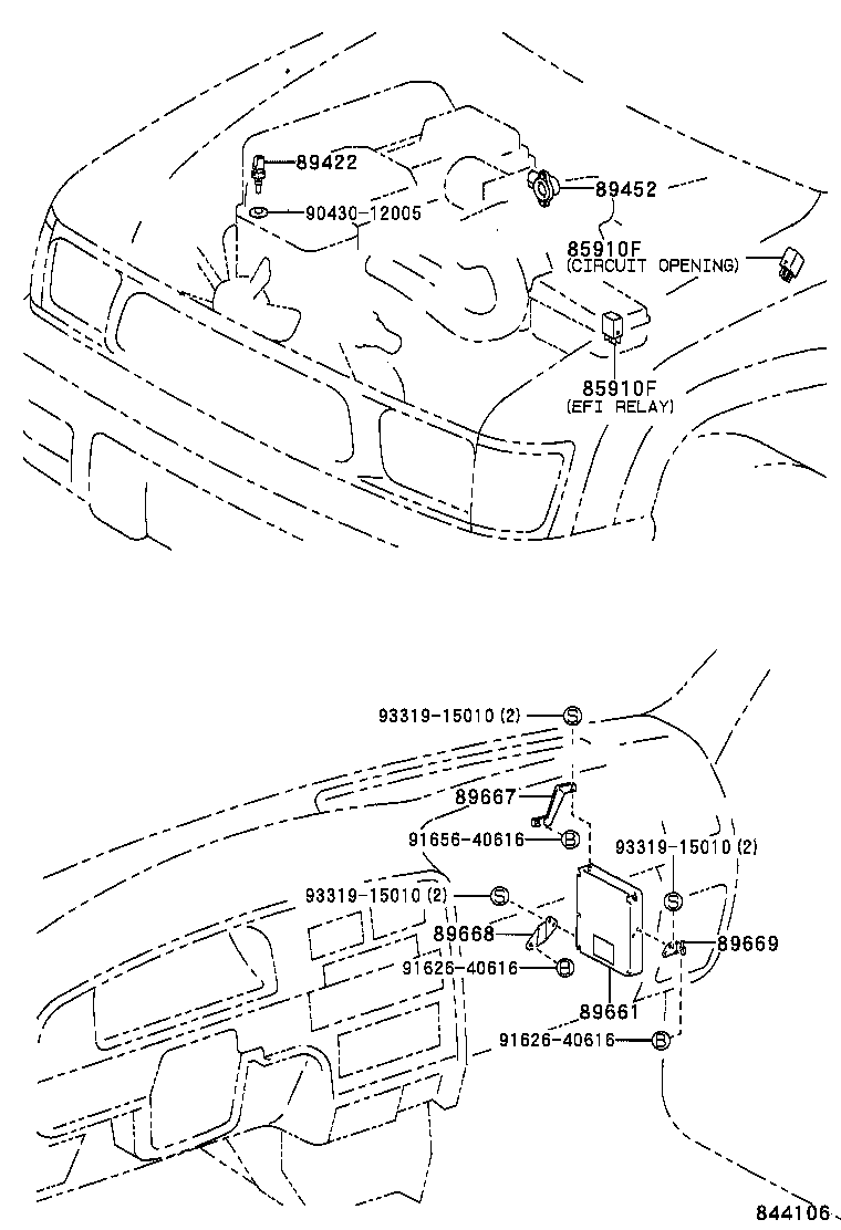  HILUX 2WD |  ELECTRONIC FUEL INJECTION SYSTEM