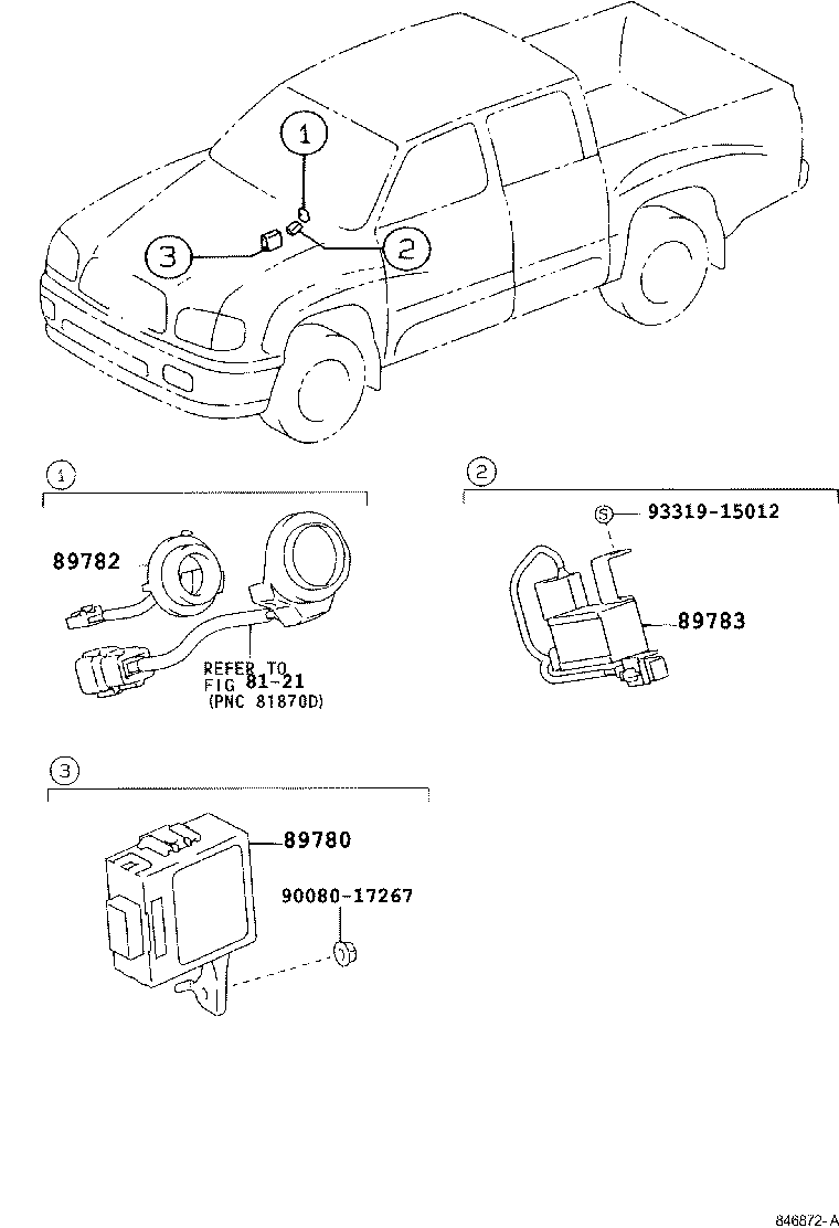  TUNDRA |  ANTI THEFT DEVICE