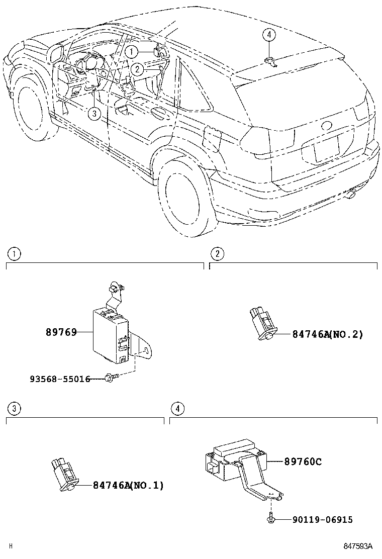  RX400H |  TIRE PRESSURE WARNING SYSTEM