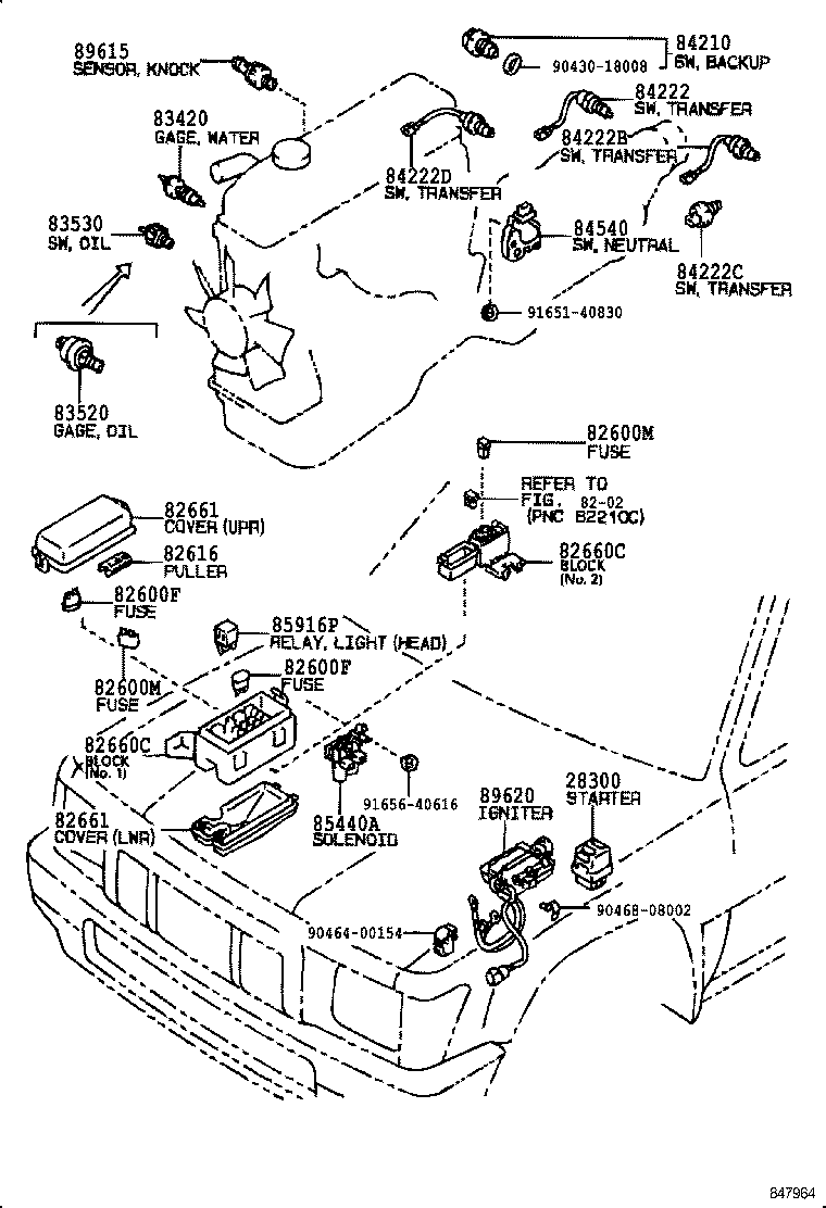  4 RUNNER TRUCK |  SWITCH RELAY COMPUTER