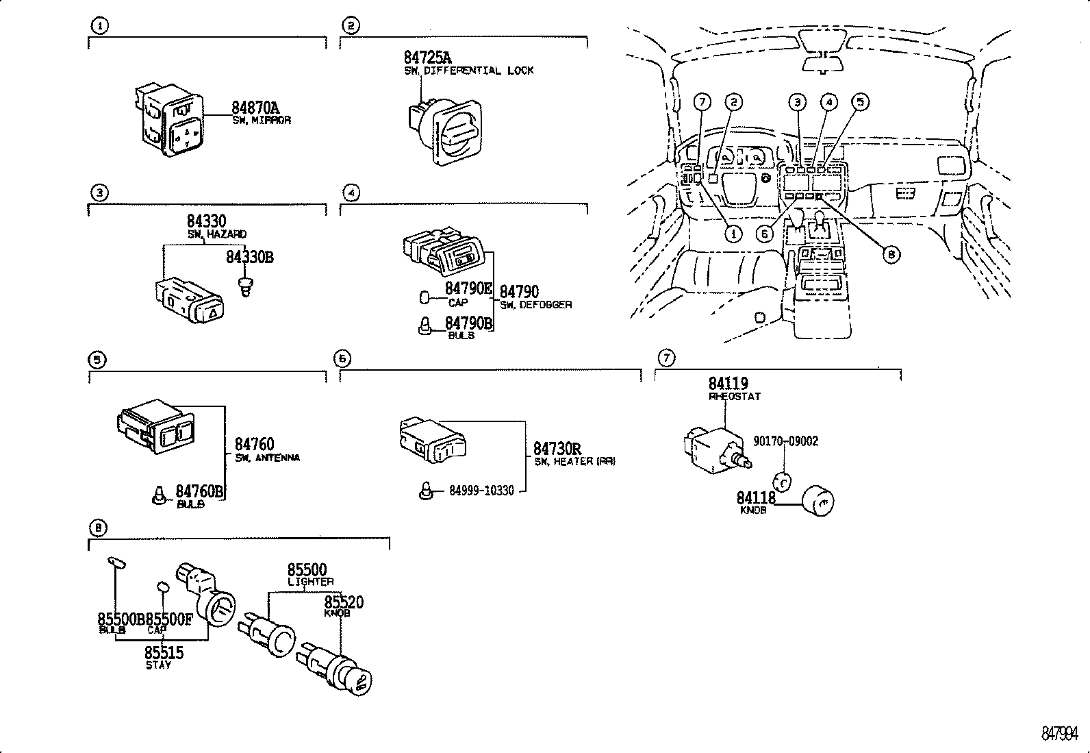  LX450 |  SWITCH RELAY COMPUTER