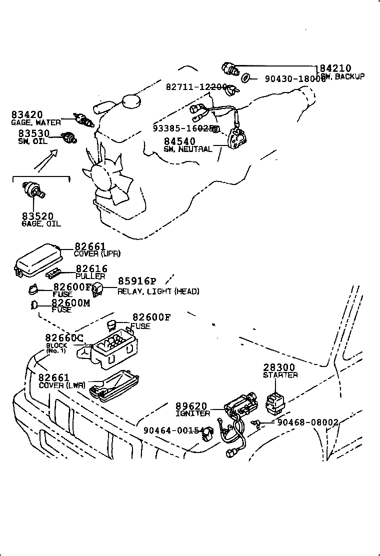  4 RUNNER TRUCK |  SWITCH RELAY COMPUTER