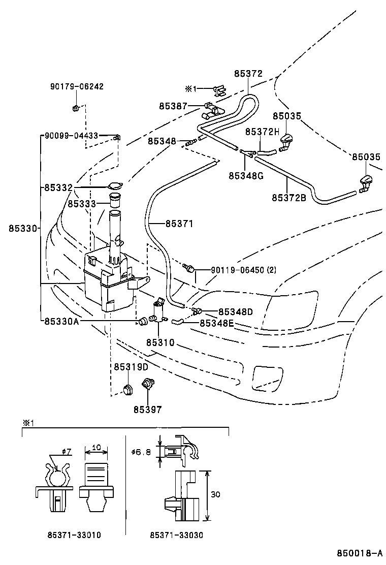  CAMRY JPP |  WINDSHIELD WASHER