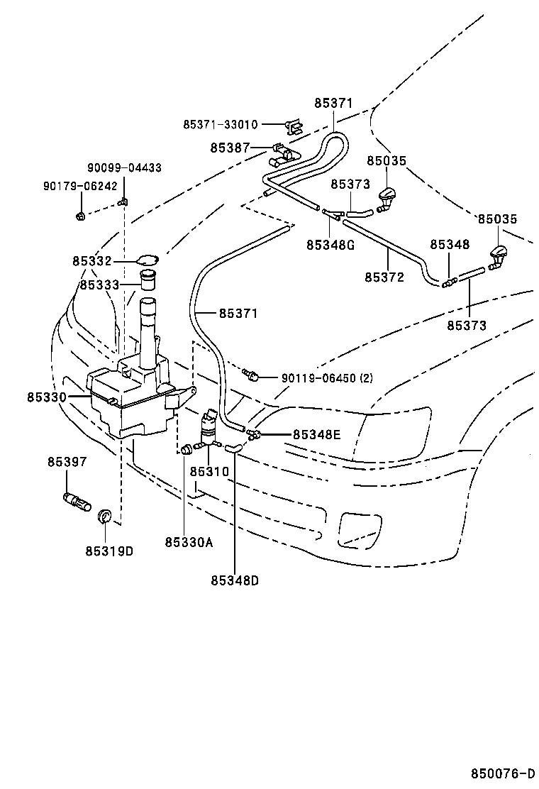  ES300 |  WINDSHIELD WASHER