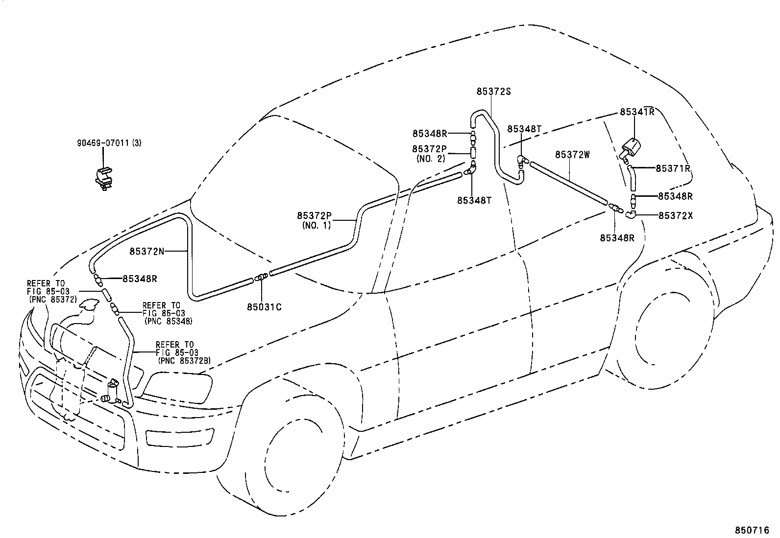  RAV4 EV |  REAR WASHER