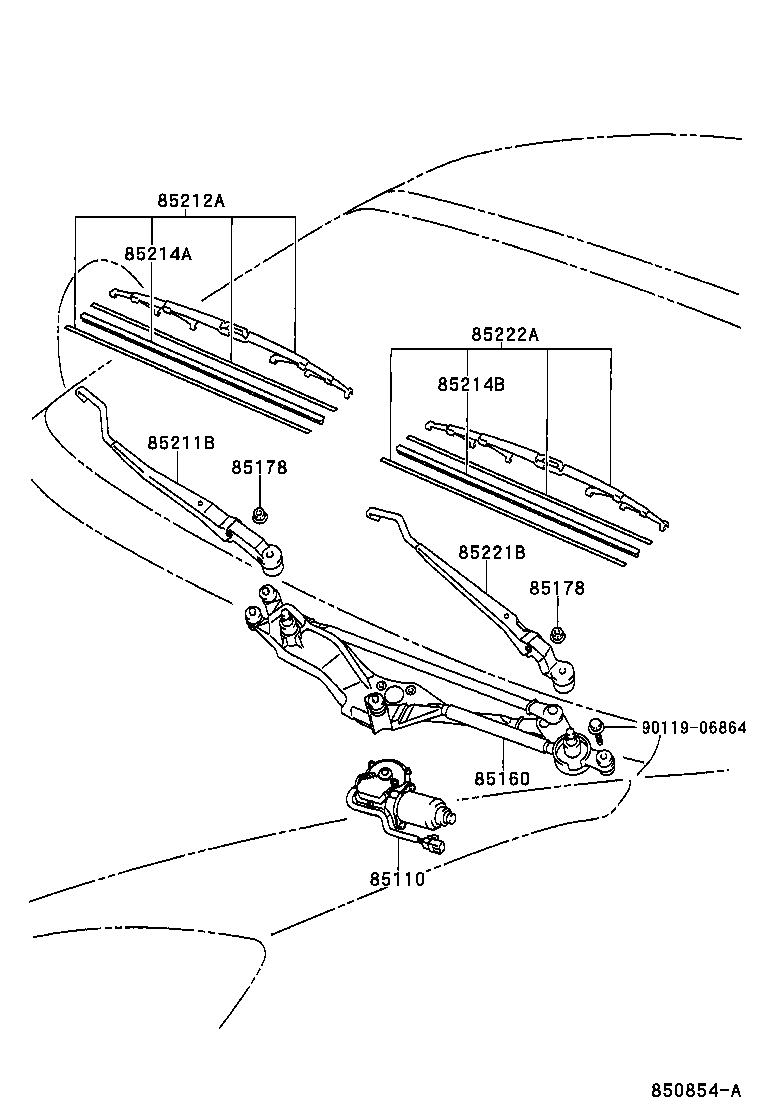  SC430 |  WINDSHIELD WIPER