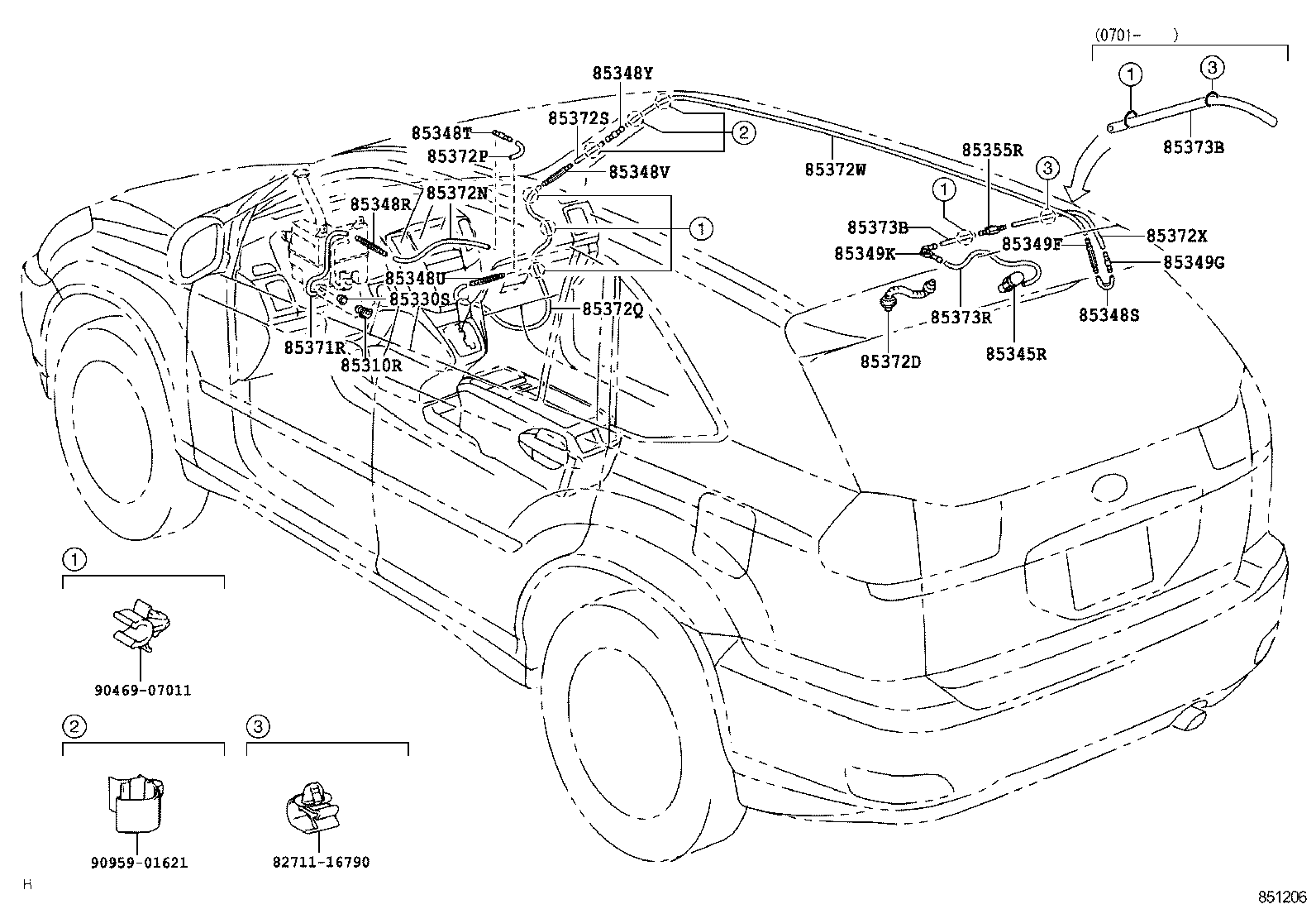  RX400H |  REAR WASHER