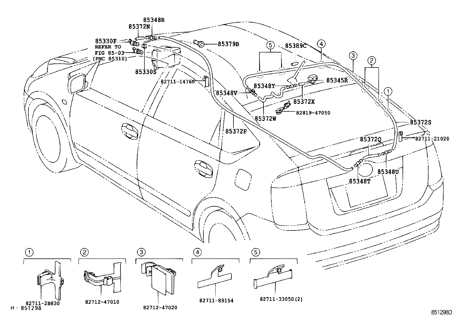  PRIUS |  REAR WASHER