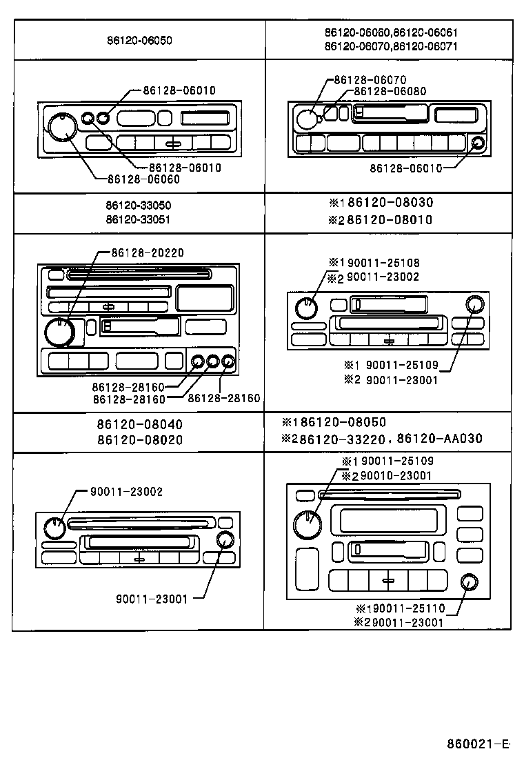  CAMRY NAP |  RADIO RECEIVER AMPLIFIER CONDENSER