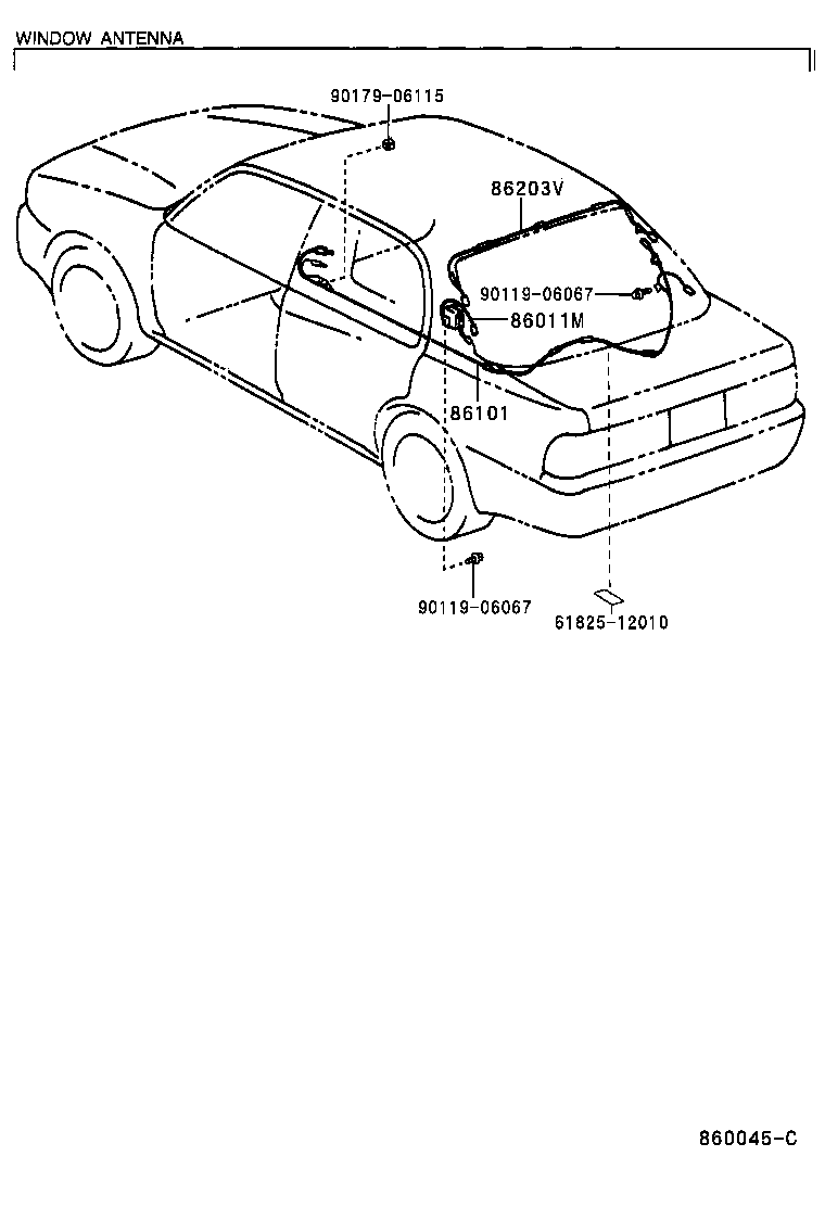  CAMRY JPP |  ANTENNA